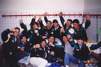 Aufstieg in die 1. Liga 1991