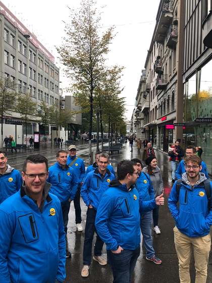 Besuch Unihockey-WM 2022