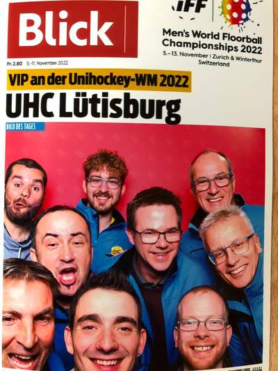 Besuch Unihockey-WM 2022